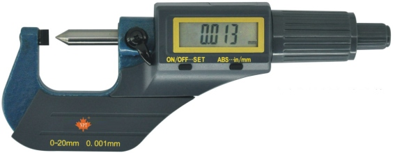 數(shù)顯單尖頭千分尺636