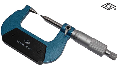 B0410-001-靖江尖頭千分尺0-25