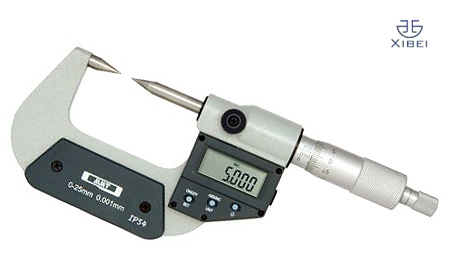 B0410-002-青海數顯尖頭千分尺0-25