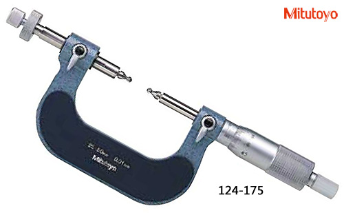 B0412-001-三豐-124-175齒輪外徑千分尺 50-75