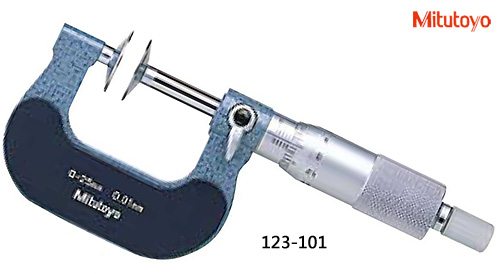 B0416-001-三豐--123-101盤型千分尺  0-25